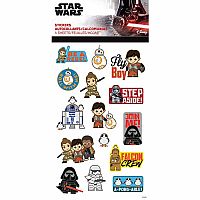 Star Wars Sticker Fun Stickers - 4 Sheets