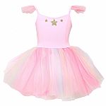 Star Burst Rainbow Dress - Size 5-6