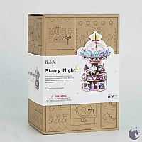 Starry Night - Music Box 3D Wooden Puzzle