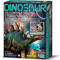 Dig a Dinosaur Skeleton - Stegosaurus.