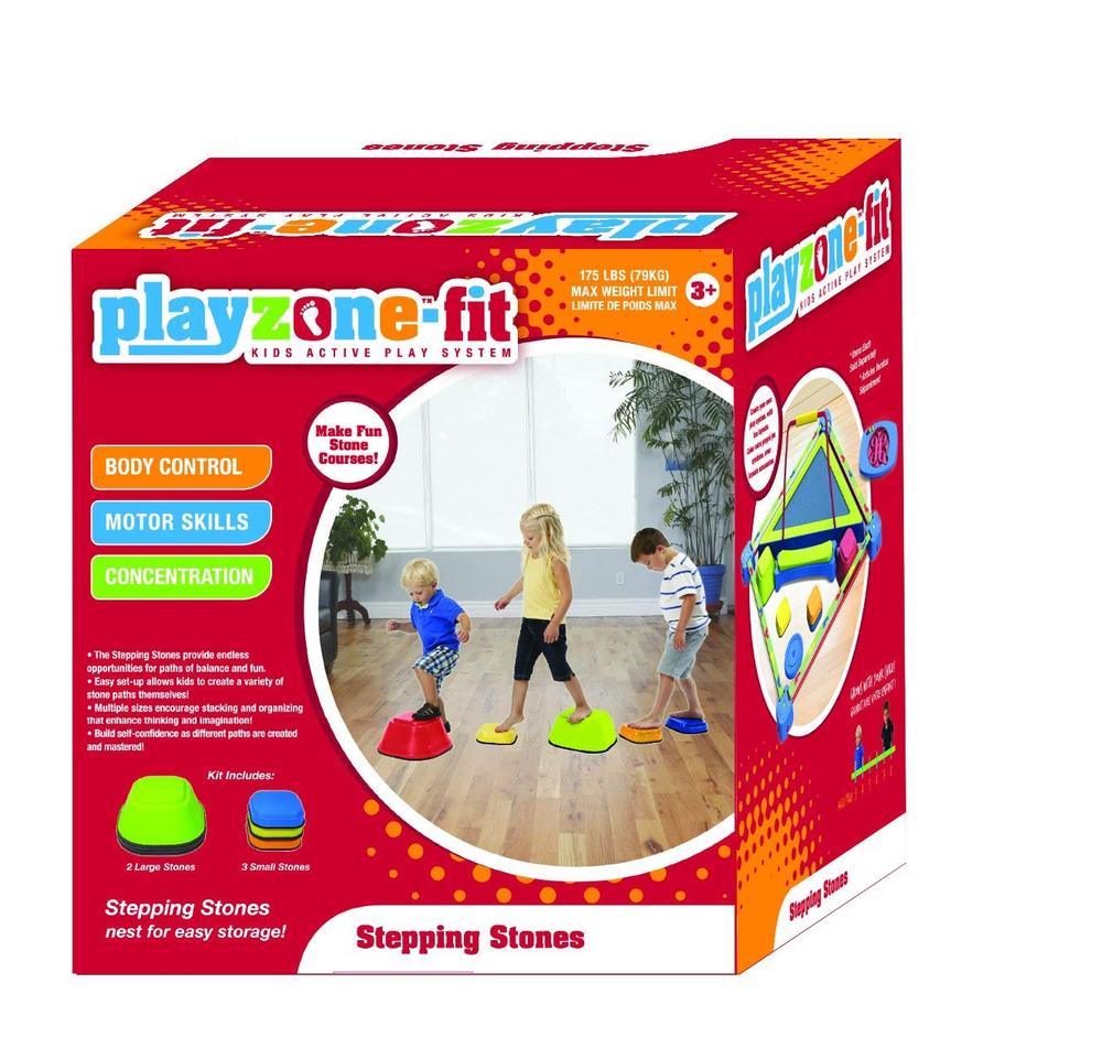 PlayzoneFit Stepping Stones Toy Sense