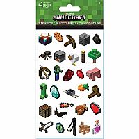 Minecraft Stickers - 4 Sheets
