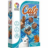 Cats and Boxes Puzzle Game