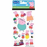 Peppa Pig Stickers - 4 Sheets