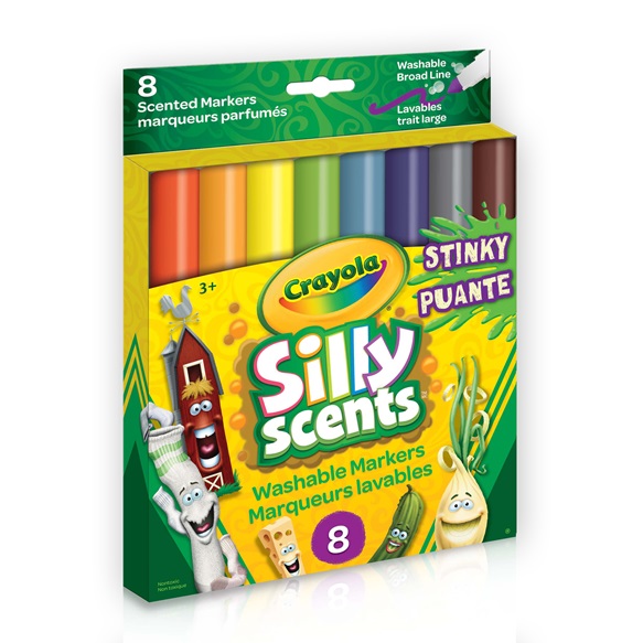crayola silly scents stinky