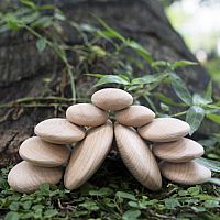 Wood Stackers - River Stones 