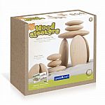 Wood Stackers - River Stones