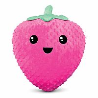 Strawberry Packaging Fleece Plush