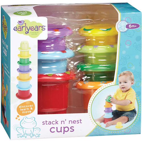 Stack 'n Nest Cups. - Toy Sense
