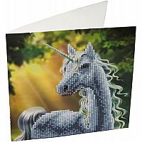Crystal Art Card Kit - Sunshine Unicorn