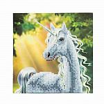Crystal Art Card Kit - Sunshine Unicorn