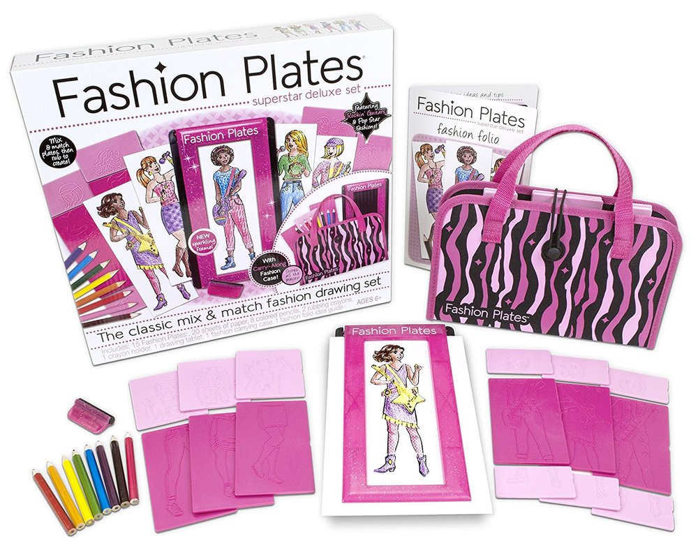 Fashion Plates Superstar Deluxe Set. Toy Sense