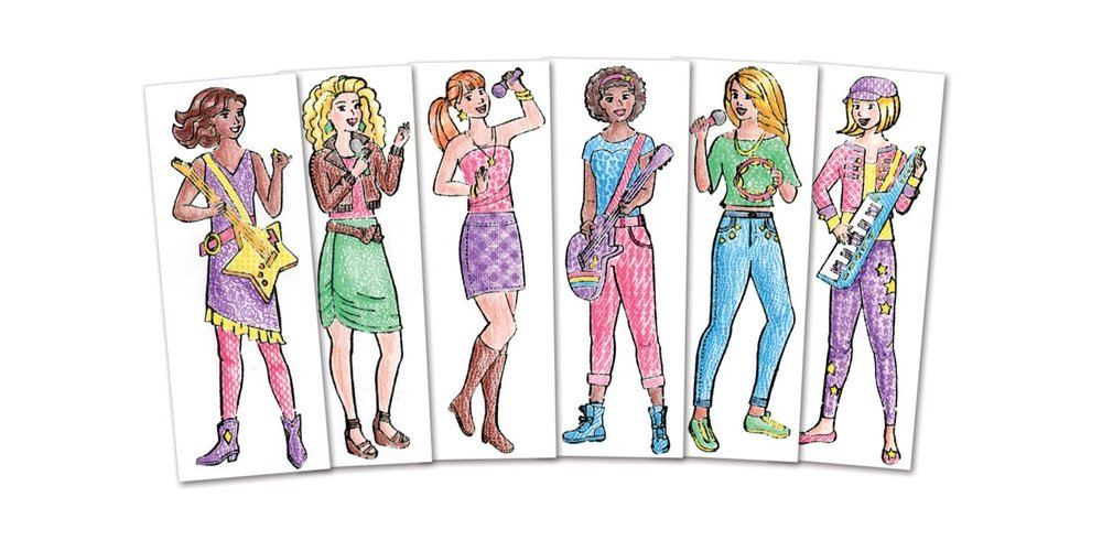 Fashion Plates Superstar Deluxe Set. Toy Sense