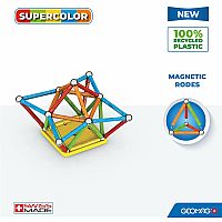 Geomag Supercolor Magnetic Rods & Spheres - 60 pcs BOX DAMAGE