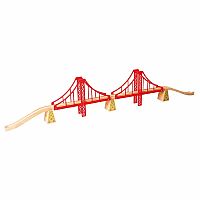 Double Suspension Bridge - BIGJIGS Rail