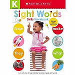 Sight Words Skills Workbook - Kindergarten. 