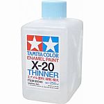 Tamiya 80040 X-20 Enamel Paint Thinner, 250 ml.