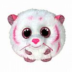 Tabor Pink and White Tiger TY Puffies.