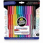 Take Note Permanent Markers - 24 Pack 