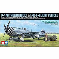 P47D Thunderbolt & 1/4t 4x4 Light Vehicle