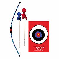 Two Bros Bows Archery Combo Set - Blue Tie-Dye.