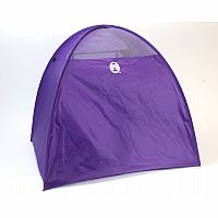 Purple Coleman Tent for 18 Inch Doll