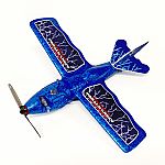 Aero-Storm Pneumatic Stunt Plane - Blue.