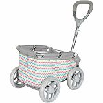 Doll Wagon - Rainbow Zig Zag