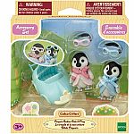Calico Critter Penguin Babies Ride 'n Play