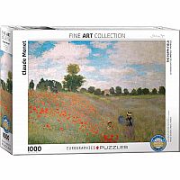The Poppy Field by Claude Monet - Eurographics 