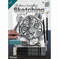 Sketching Made Easy -  Tiger 