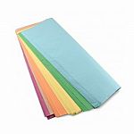 Non-Bleeding Tissue Paper Assortment - Pastel Colours - 24 Pack