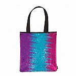 Style.Lab Magic Sequin Tote Bag - Gradient Rainbow and Silver