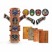 Peel & Stick Totem Poles  