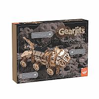 Gearjits: Transport Rover 3D Wooden Puzzle