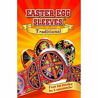 Easter Egg Sleeves: Traditional - Assorted.