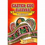 Easter Egg Sleeves: Traditional - Assorted.