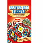 Easter Egg Sleeves: Traditional - Assorted.