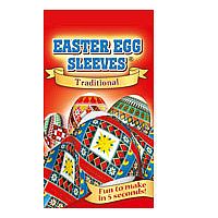 Easter Egg Sleeves: Traditional - Assorted.