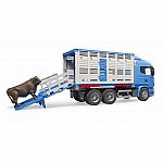 Scania R-Series Transportation Truck with 1 Cattle