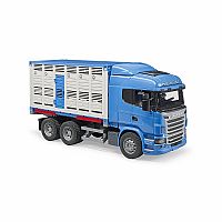 Scania R-Series Transportation Truck with 1 Cattle - Retired.