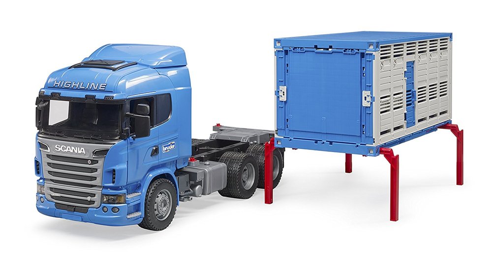 Thunder Bay Cab >> Scania R-Series Transportation Truck with 1 Cattle - Toy Sense Thunder Bay Cab >> Scania R-Series Transportation Truck with 1 Cattle - Toy Sense