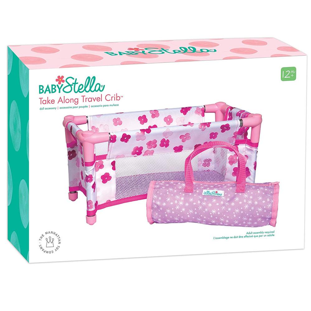 Baby Stella Take Along Travel Crib Toy Sense