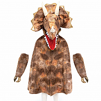 Grandasaurus Triceratops Dinosaur Cape with Claws - Size 4-6 