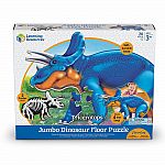 Triceratops Jumbo Floor Puzzle