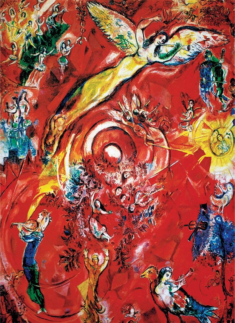 The Triumph of Music by Marc Chagall Eurographics Toy Sense