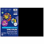 Tru-Ray Construction Paper - Black.