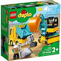 Duplo: Truck & Tracked Excavator