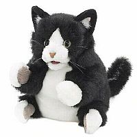 Tuxedo Cat Hand Puppet  