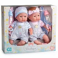 Berenguer Boutique 15-inch Soft-Body Twins.